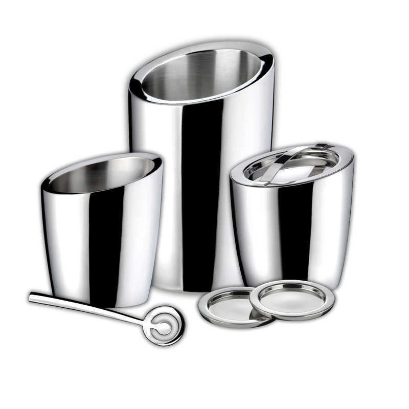 Boheme Stainless Steel Ice Bucket