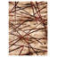 Tapis doré à motif abstrait Artresha-1308285883