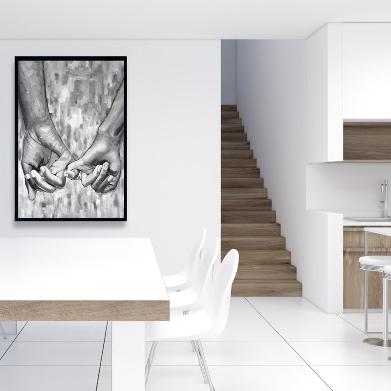 "Connecté" sur toile, H 36 po x l 24 po