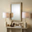 Sama Rectangle Solid Wood Wall Mirror