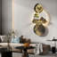 Art mural avec horloge murale
