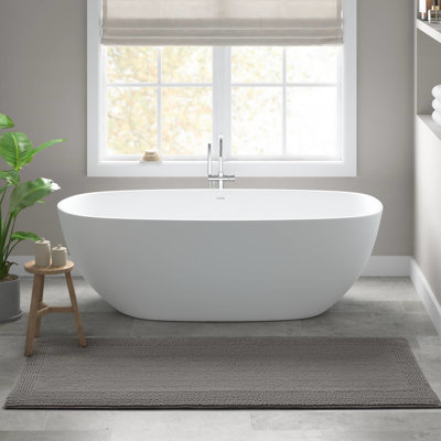 1 Pcs 100% Cotton 3000 Gsm Charcoal Reversible Bath Rug 20x30" - Heavyweight, Non Slip Needed, Superior Design , Machine Washable, , Medium Pile 0.5