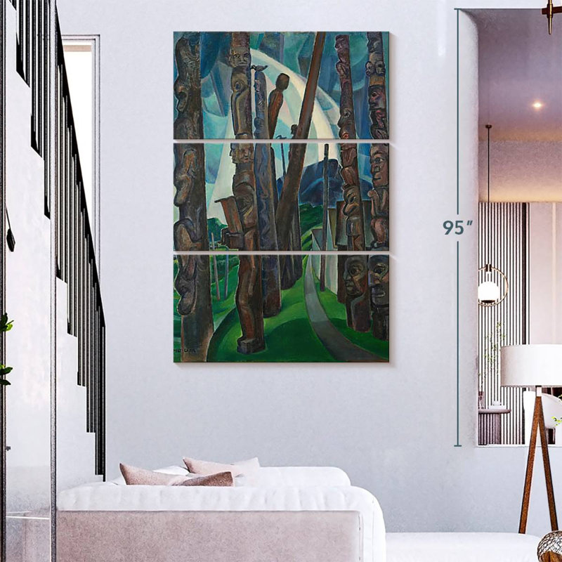 Masam Kitwancool, 74" H x 48" W