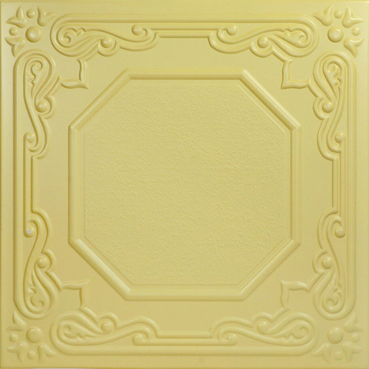 Topkapi Palace 1.6 ft. x 1.6 ft. Polystyrene Glue-up Ceiling Tile