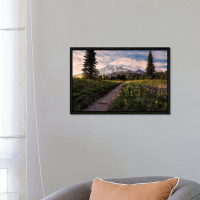 Alpine Path by Dennis Frates - Print on Canvas