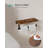 Paper Towel Holder Wall Mount with Shelf