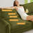 Greek 90.5"W  3-Seater Modern Upholstery Sofa-1205886433