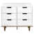 White/Walnut