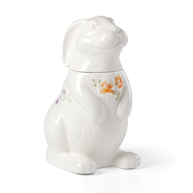Garden Bunny Cookie Jar - Thumbnail 3