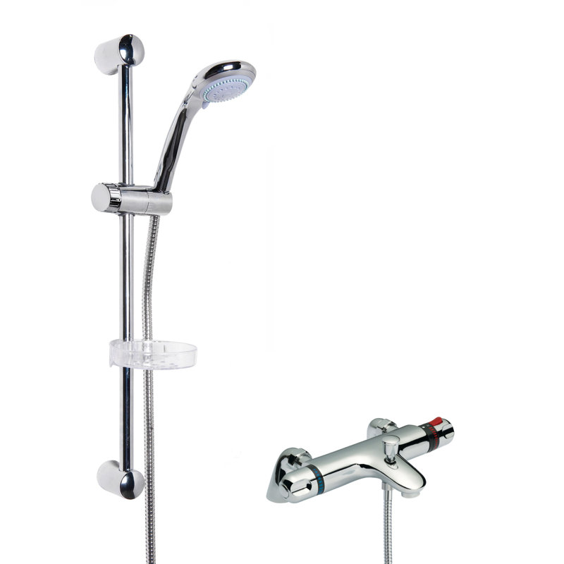 Thermostatic Shower with Handheld Shower Head