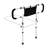 28.8'' W  Foldable Bed Assist Rail Extendable Bed Side Rail