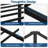 Upholstered Bed Frame with Charging Station and Storage Headboard-204282728-204282726