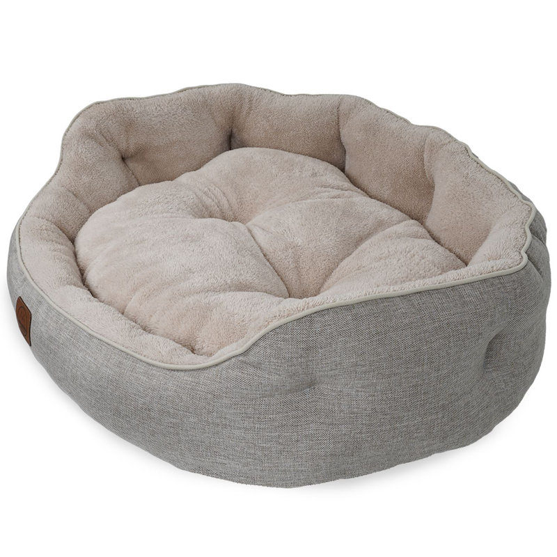 Lit pour animal de compagnie, Beige, L 19,7 po x l 17,7 po