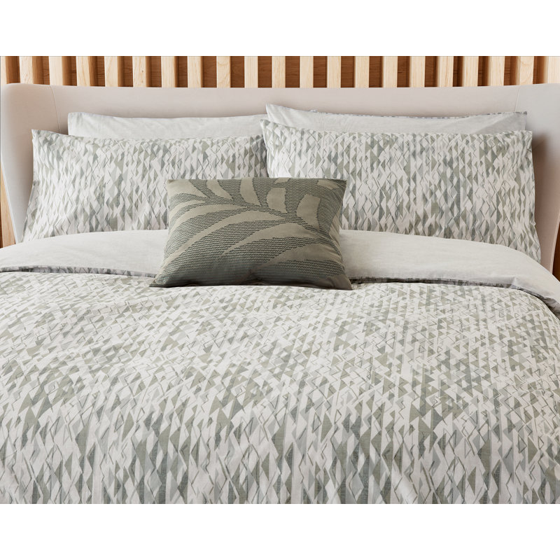 Dune Cotton Duvet Cover Set, Double Duvet Cover + 2 Pillowcases