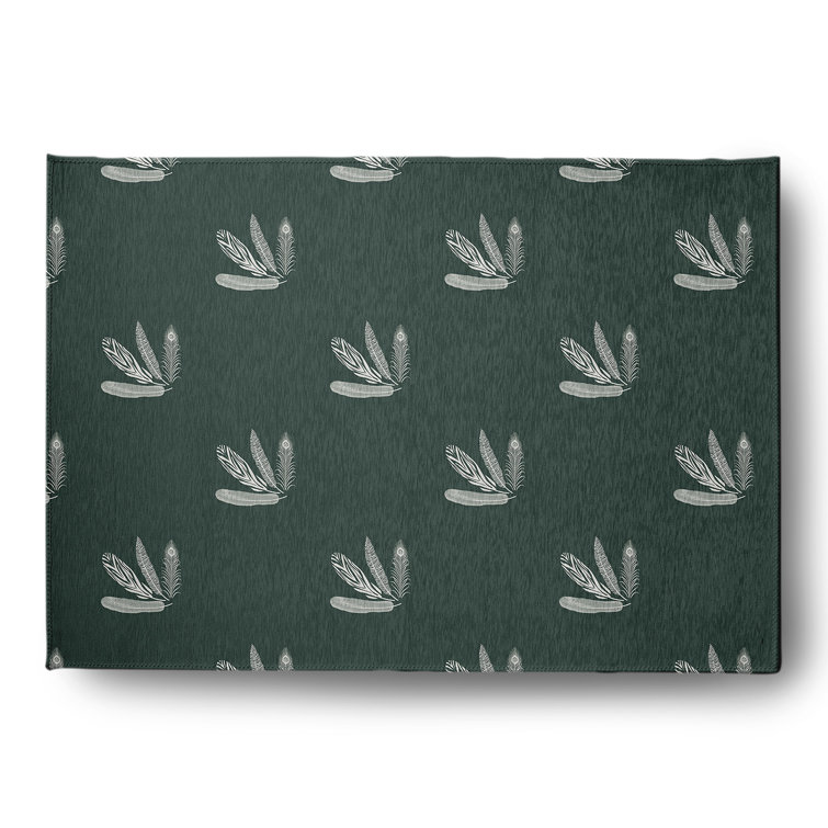 Chenille Abstract Indoor Rug