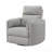 Faux Leather Swivel Glider Recliner Chair