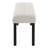 Modern Tufted Linen Dining Bench, Farmhouse Upholstered Entryway Bench With Black Rubber Wood Legs, Versatile For Kitchen, Bedroom, Hallway, Beige-29714533