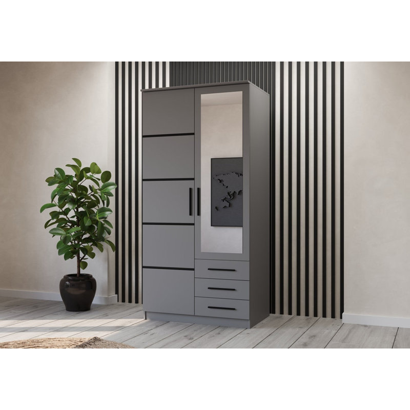Bolish Manufactured Wood Wardrobe