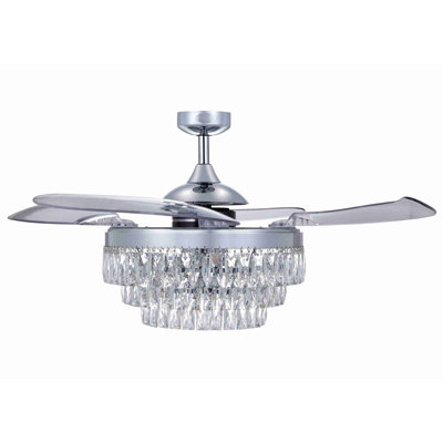 Beltran 122'' Ceiling Fan with Light Kit
