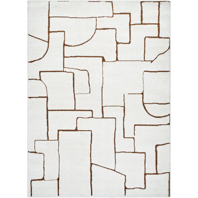 Beyanka Rectangle Abstract Area Rug