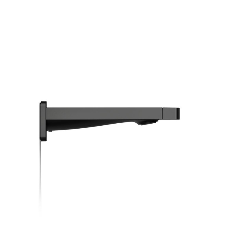 Parallel Wall Mounted Tub Spout Trim, Matte Black