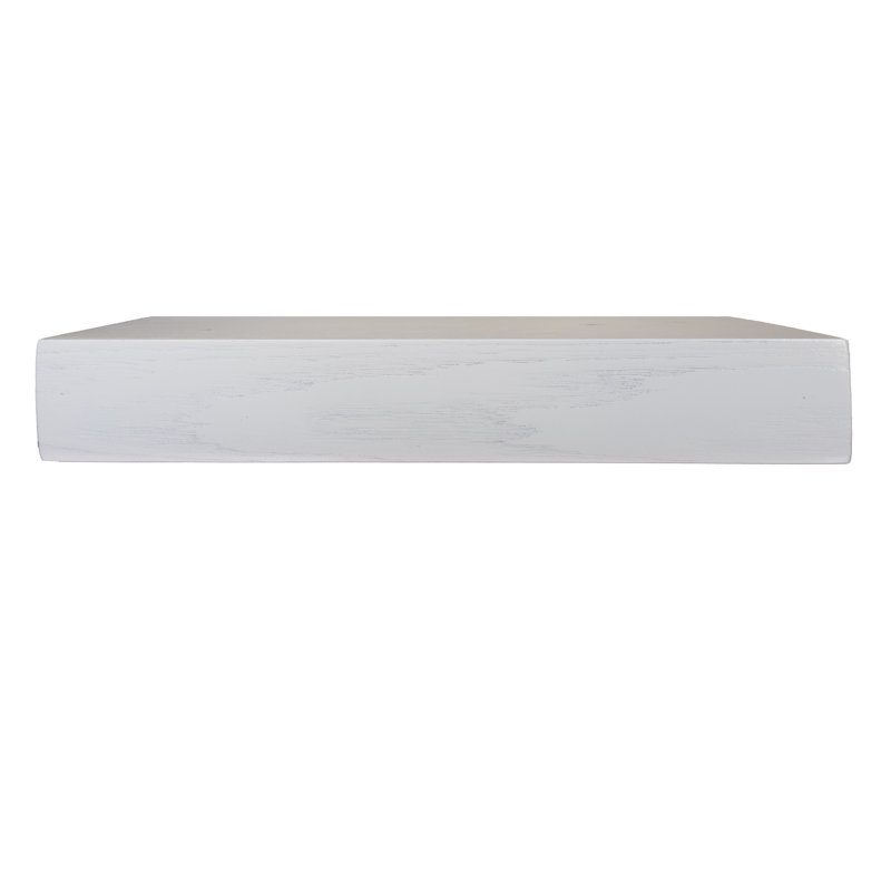 Tablette flottante Baxlee, Blanc, H 3 po x l 13 po x P 7 po