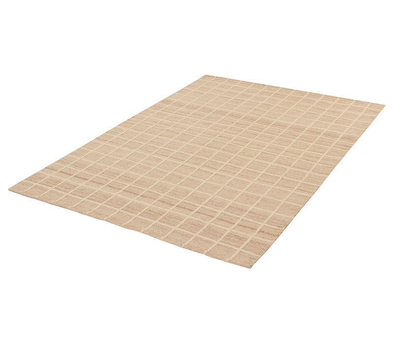 Geometric Hand Woven Area Rug, Rectangle 60 x 120cm