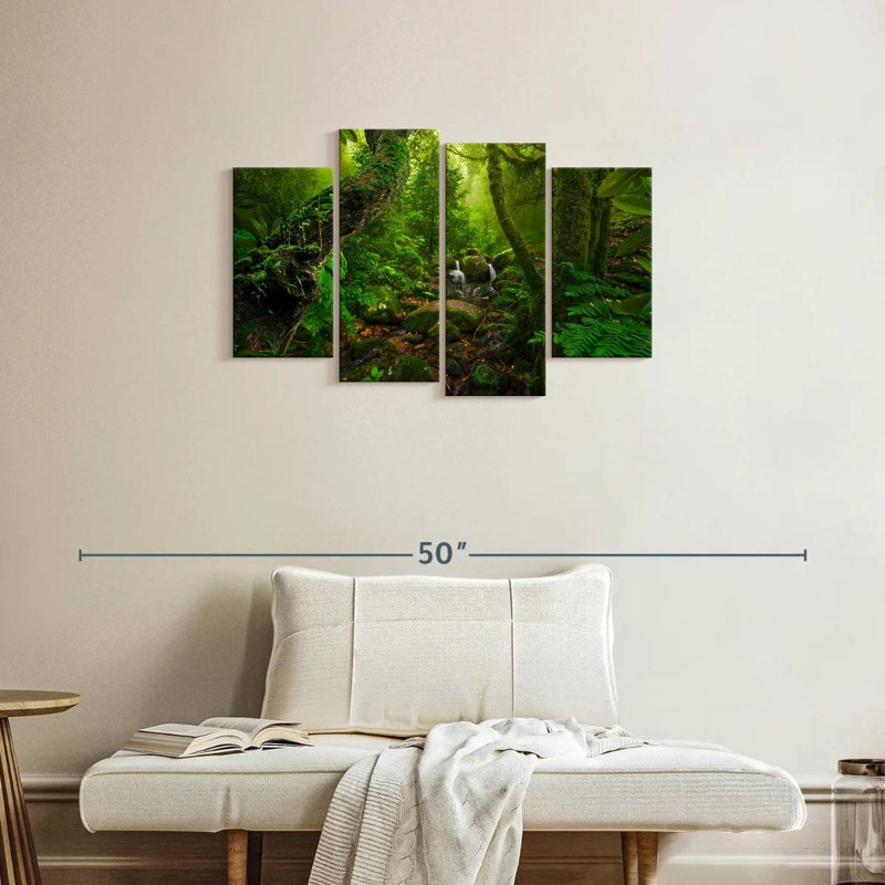Paysage de forêt tropicale d'Alvord, H 22 po x l 36 po