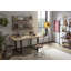 Gillian Solid Wood Top Metal Base Dining Table-1704550607-1704550606