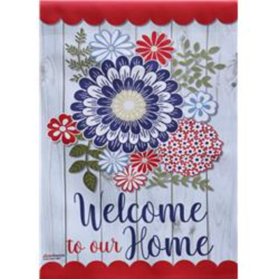 Double Sided 18'' H x 12.5'' W Polyester Garden Flag