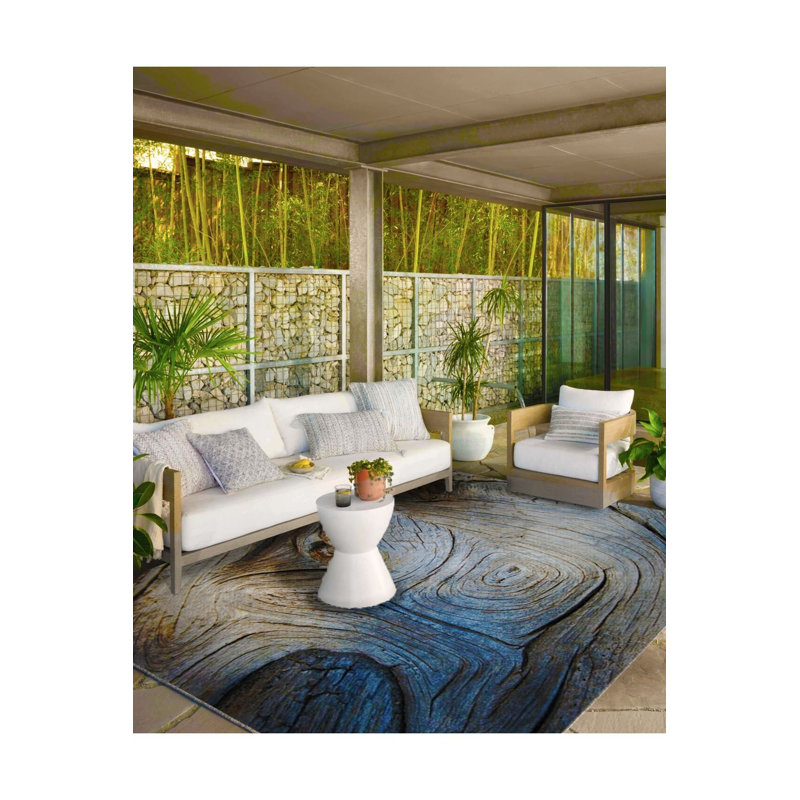 Tapis crème lavable à la machine, Sous-tapis carré 3 pi 3 po inclus