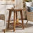 Square End Table with 2-Tier Storage