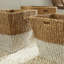 Handmade Seagrass Metal General Basket Set