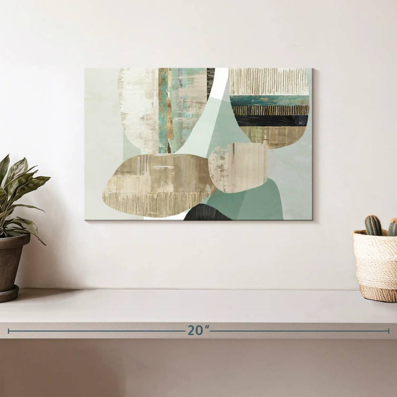 Avery Mixed Celadon, 8" H x 12" W
