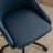 Modern Office Chair Premium Faux Leather Desk Chair With Swivel Base & Padded Seat, Easy Assembly Vanity Chair Perfect for Bedroom & Home Office-1731330416