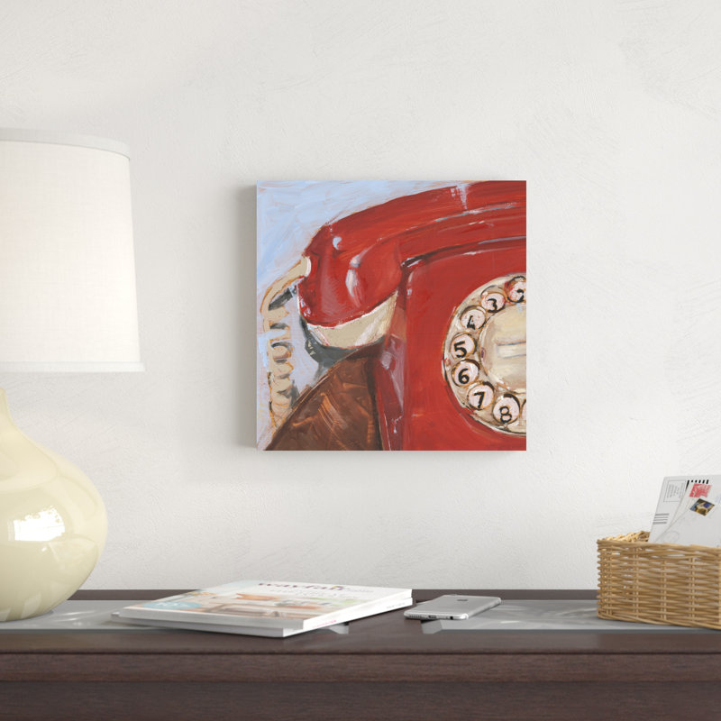 «The 70's Called ... I» par Ethan Harper - impression sur toile tendue, H 12 po x l 12 po