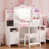 White/Pink selected