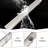 Long Rectangular Linear Shower Drain With Square Pattern Drain Cover And Hair Catcher,Stainless Steel,Brushed Nickel