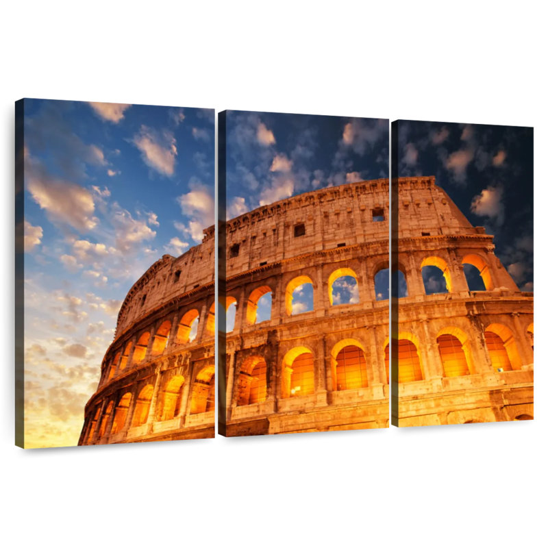 Lilie Colosseum Autumn Sunset, H 28 po x l 45 po
