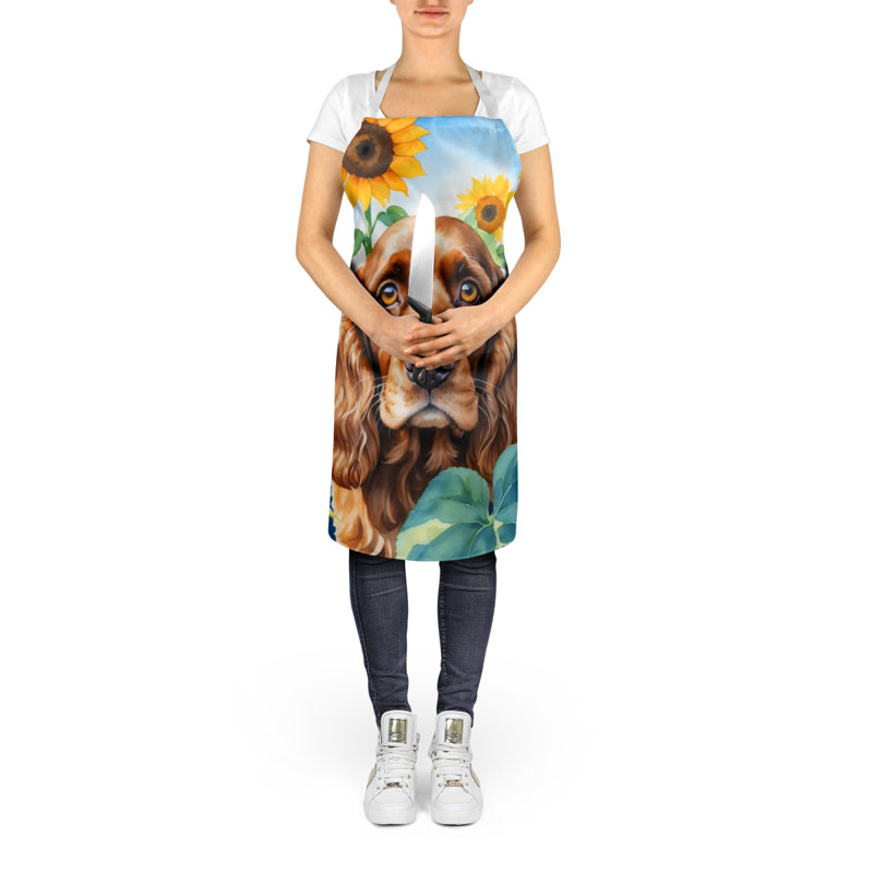 Floral Bib Apron