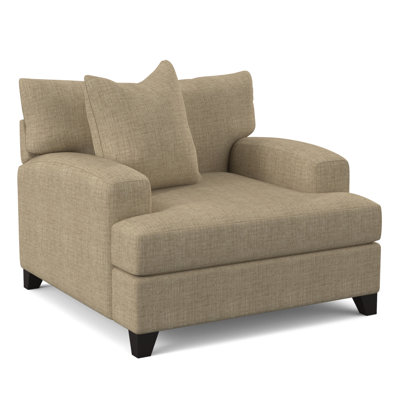 Fauteuil en polyester l 48 po Zani