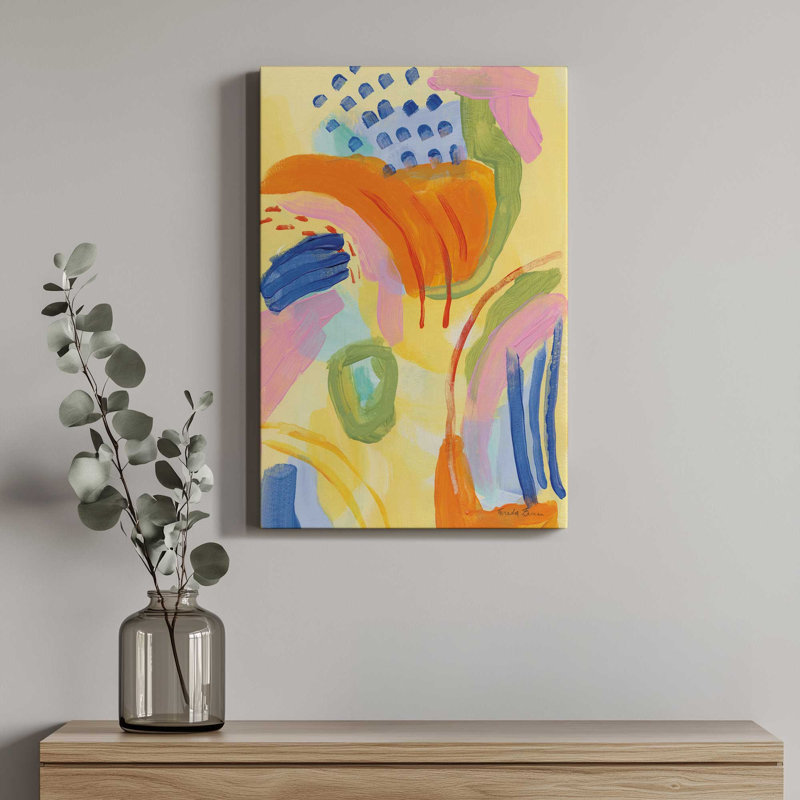 «Cha Cha» par Farida Zaman, reproduction d'art sur toile, H 32 po x l 24 po