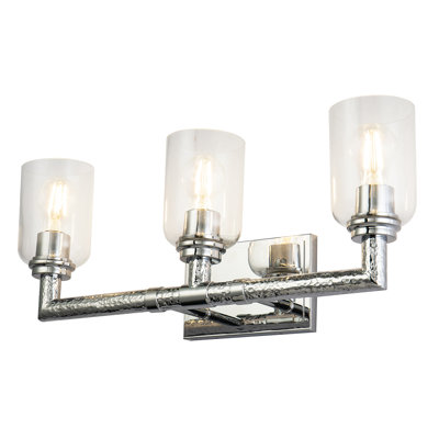Yuliya Rampart 3 Light Vanity in Polished Chrome