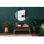 Huldar Glass Flat Wall Mirror