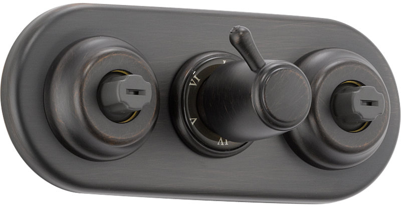 Xo Jet Module Diverter Shower Faucet Trim with Lever Handle, Venetian Bronze