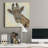 " Patterned Giraffe " Print-30375678