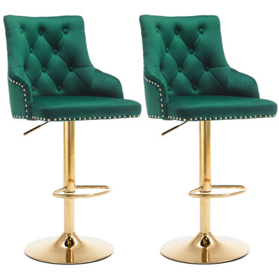 Darnella Height Adjustable Swivel Bar Stool