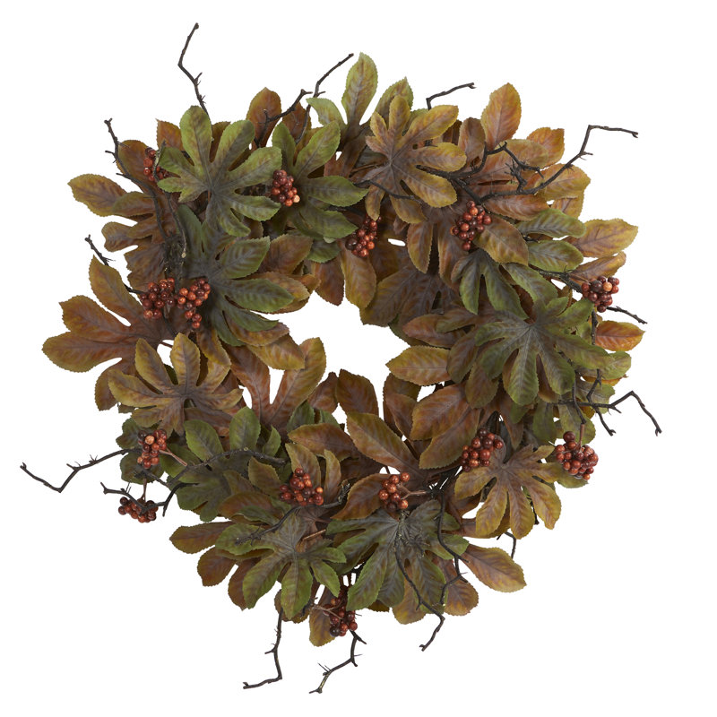Faux Polyester 24'' Wreath