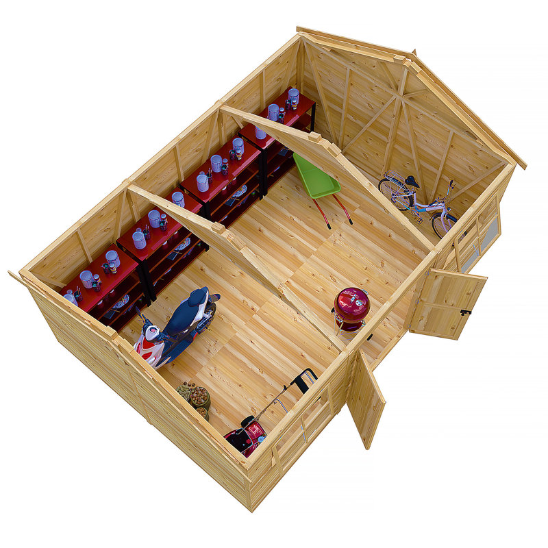 Mammoth 10 ft x 15 ft Shiplap Workshop