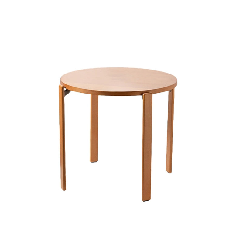 Table de salle à manger Burlywood, H 29,33 po x L 39,37 po x l 39,37 po